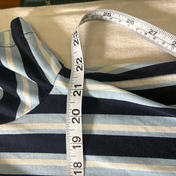 Cotton & Co Mens XL Striped Camp Collar Shirt NWT Resort Button Front - Picture 7 of 10